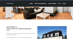 Desktop Screenshot of kildehoejen.dk