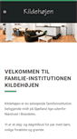 Mobile Screenshot of kildehoejen.dk